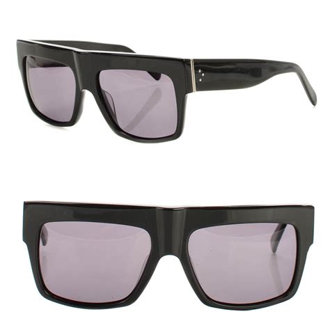 celine zz top sunglasses black uk|Celine ZZ TOP CL41756/S 807 3H Sunglasses .